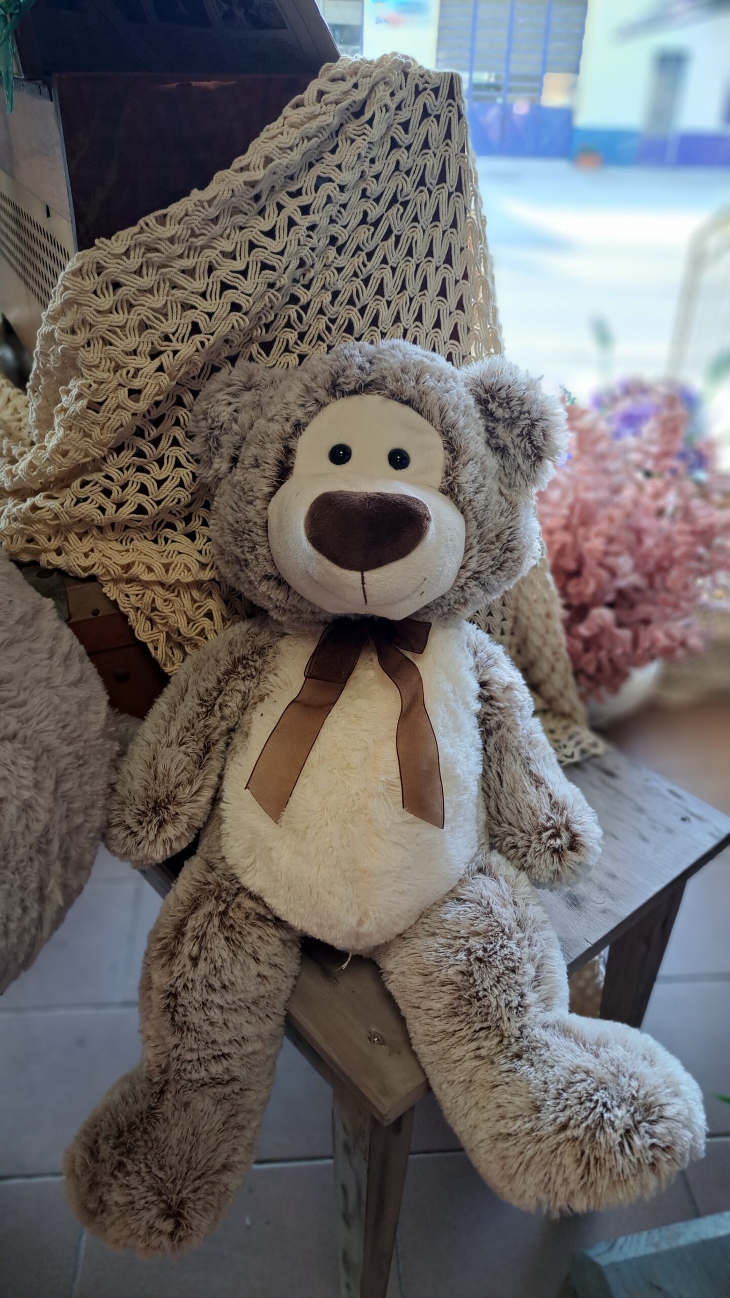 Peluche orsetto color miele