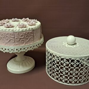 Torta Shabby Chic Rosa Antico